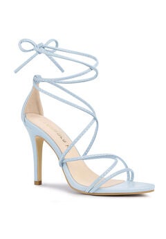 Strappy Heels Lace Up Stiletto Heel Sandals