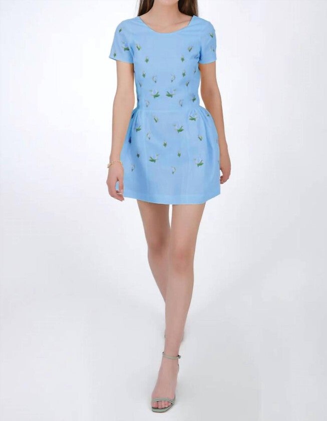 BOMBA DRESS IN BALTIC SEA, Baltic Sea / Light Blue, hi-res image number null