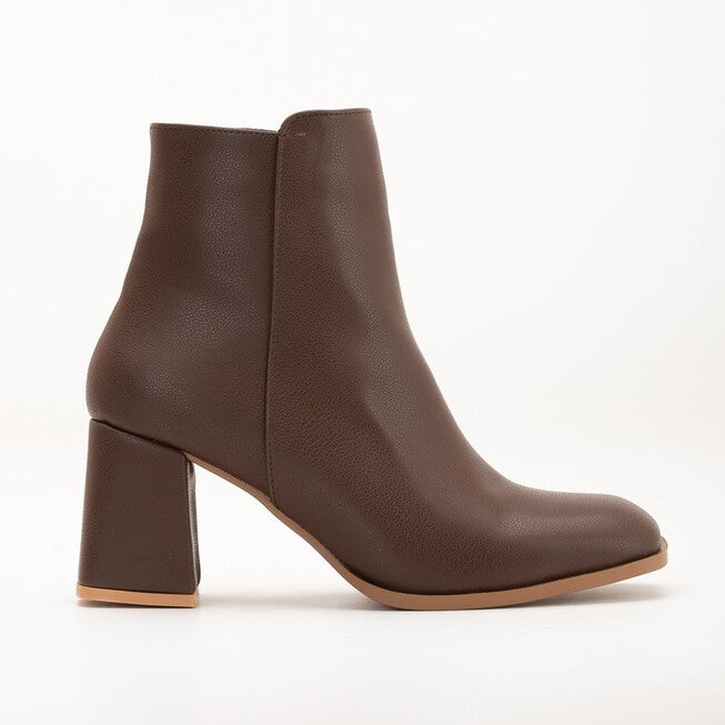 NADINE - BROWN ANKLE BOOTS, BROWN / Brown, hi-res image number 0