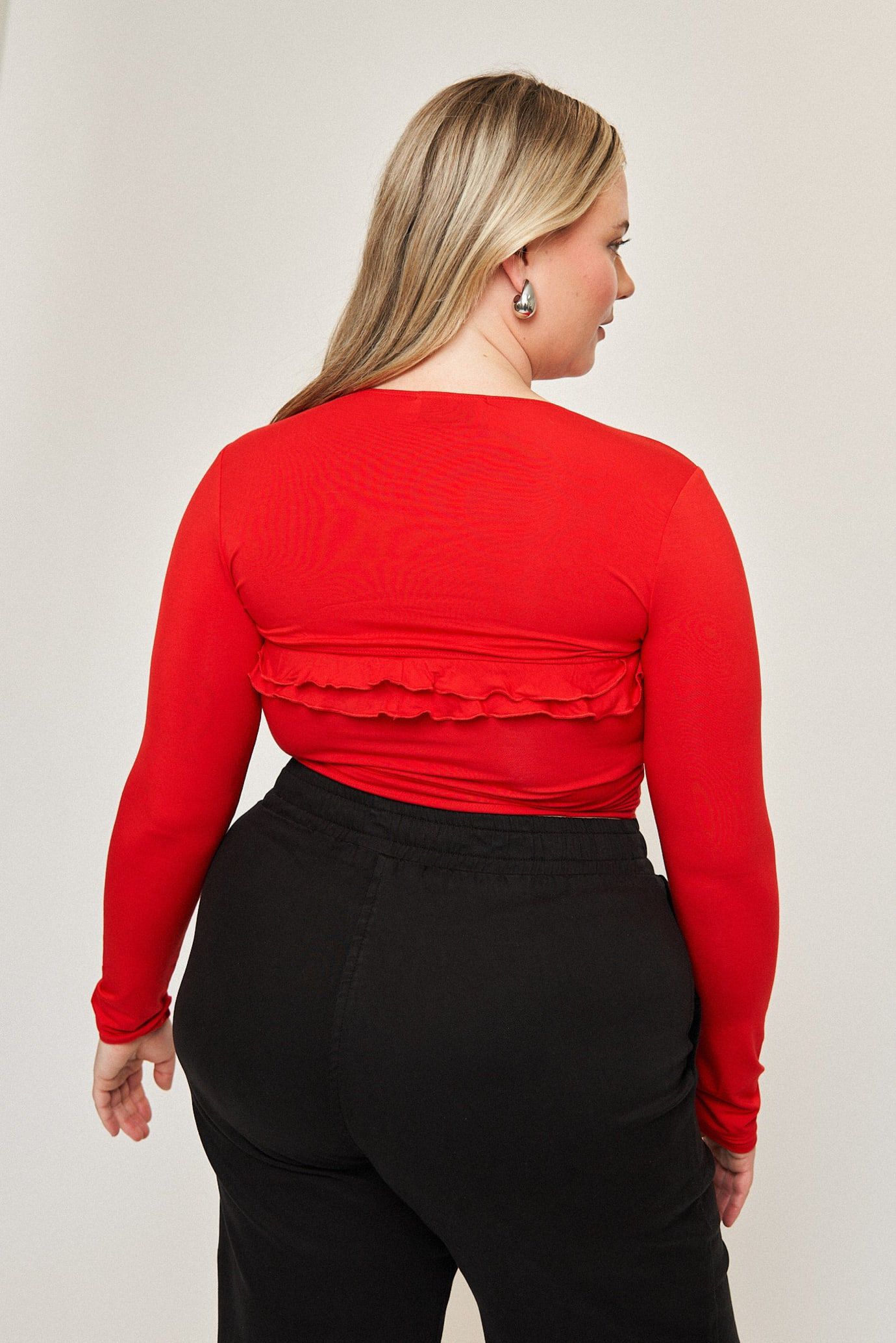 Madison Tube Top, Cherry / Red, alternate image number 2