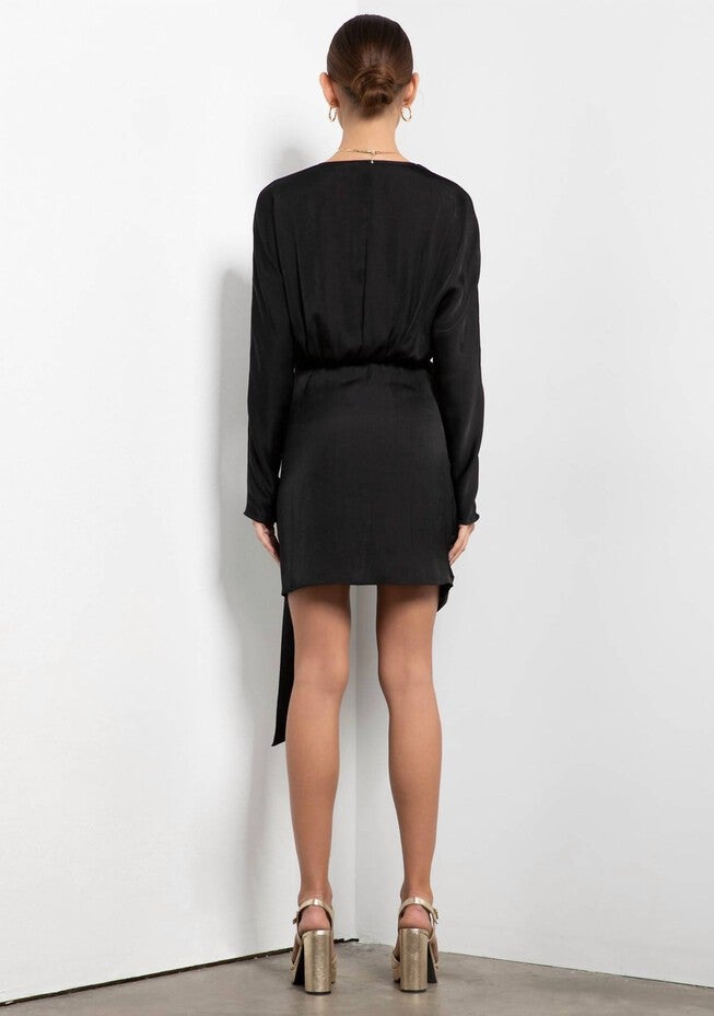 ISONO DRESS IN BLACK, Black / Black, alternate image number null