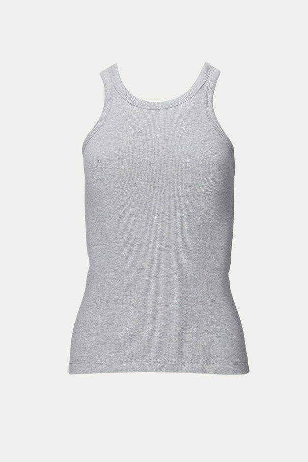 THE ALINE TANK IN GREY, Grey / Black, alternate image number null
