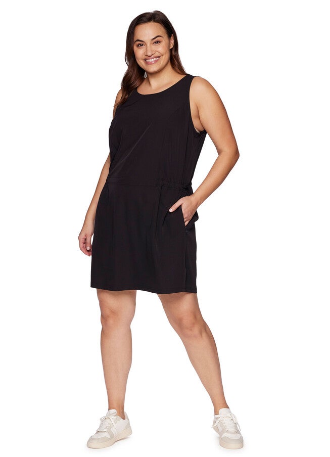 Plus Malden Dress, Black / Black, hi-res image number 0
