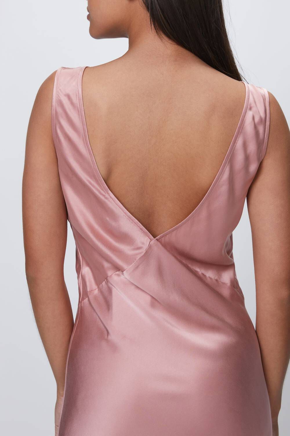 THE BORDEAUX DRESS IN DUSTY ROSE, , alternate image number 9