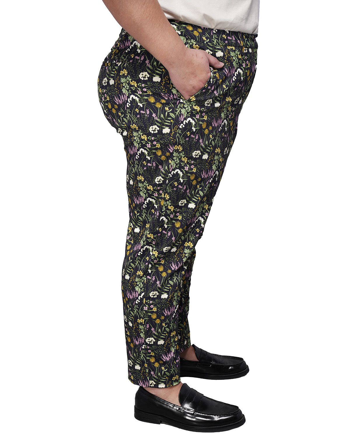 The Empower Slim Crop Pant, MEADOW NAVY / Navy, alternate image number 1