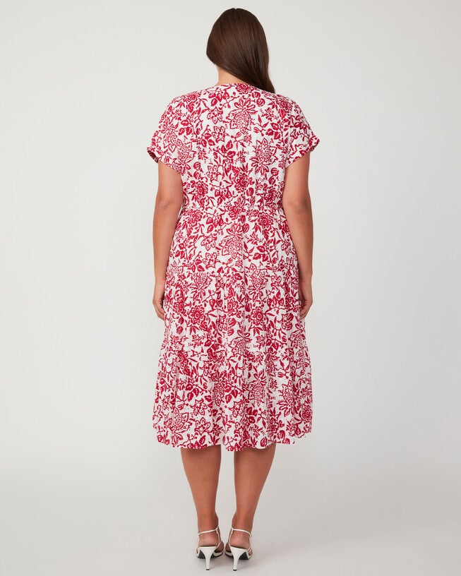 Cote d'Azur Broderie Midi Dress, , alternate image number null