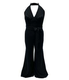 Smak Parlour Black Glamour Goddess Jumpsuit