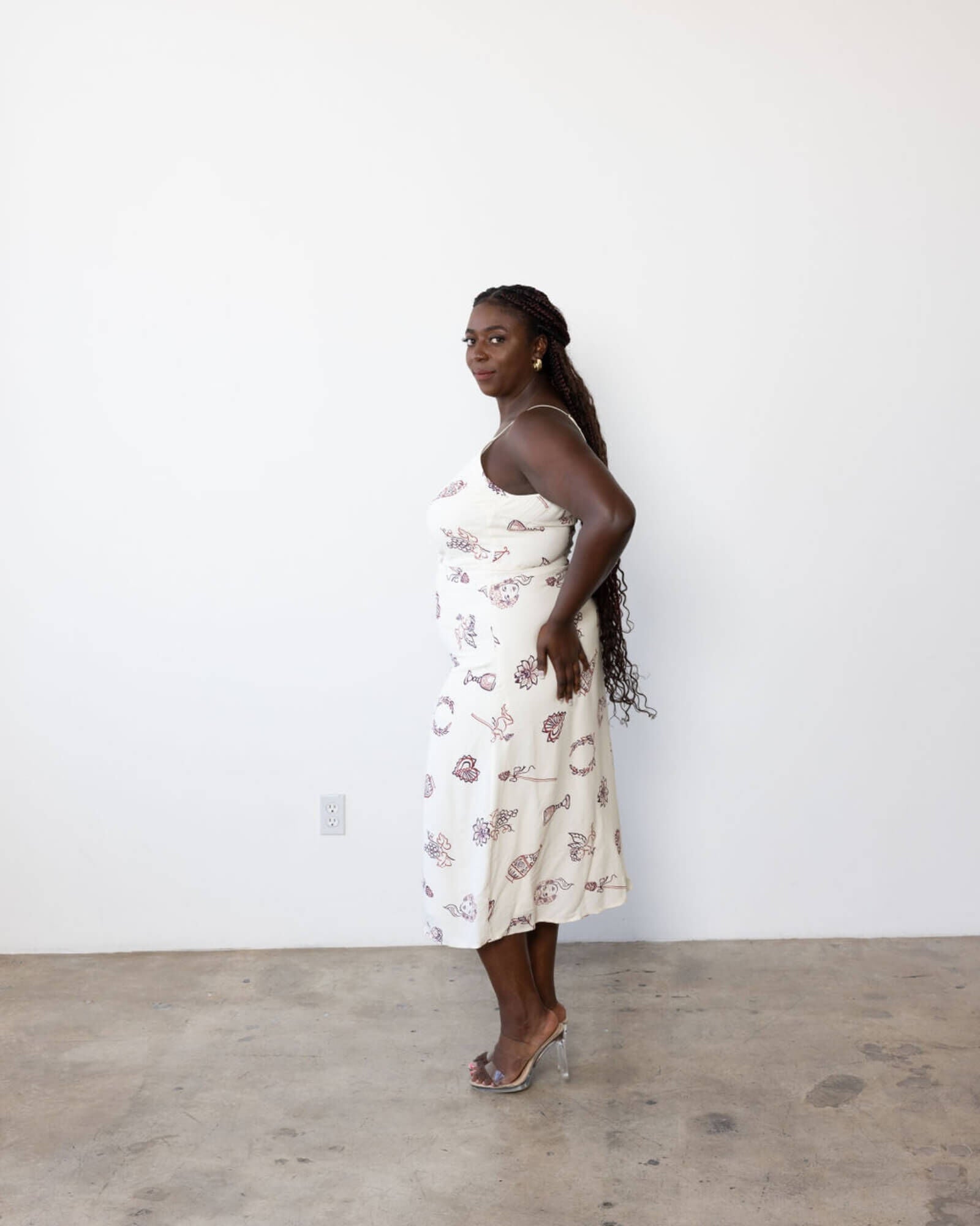Yasameen Slip Dress, , alternate image number 8