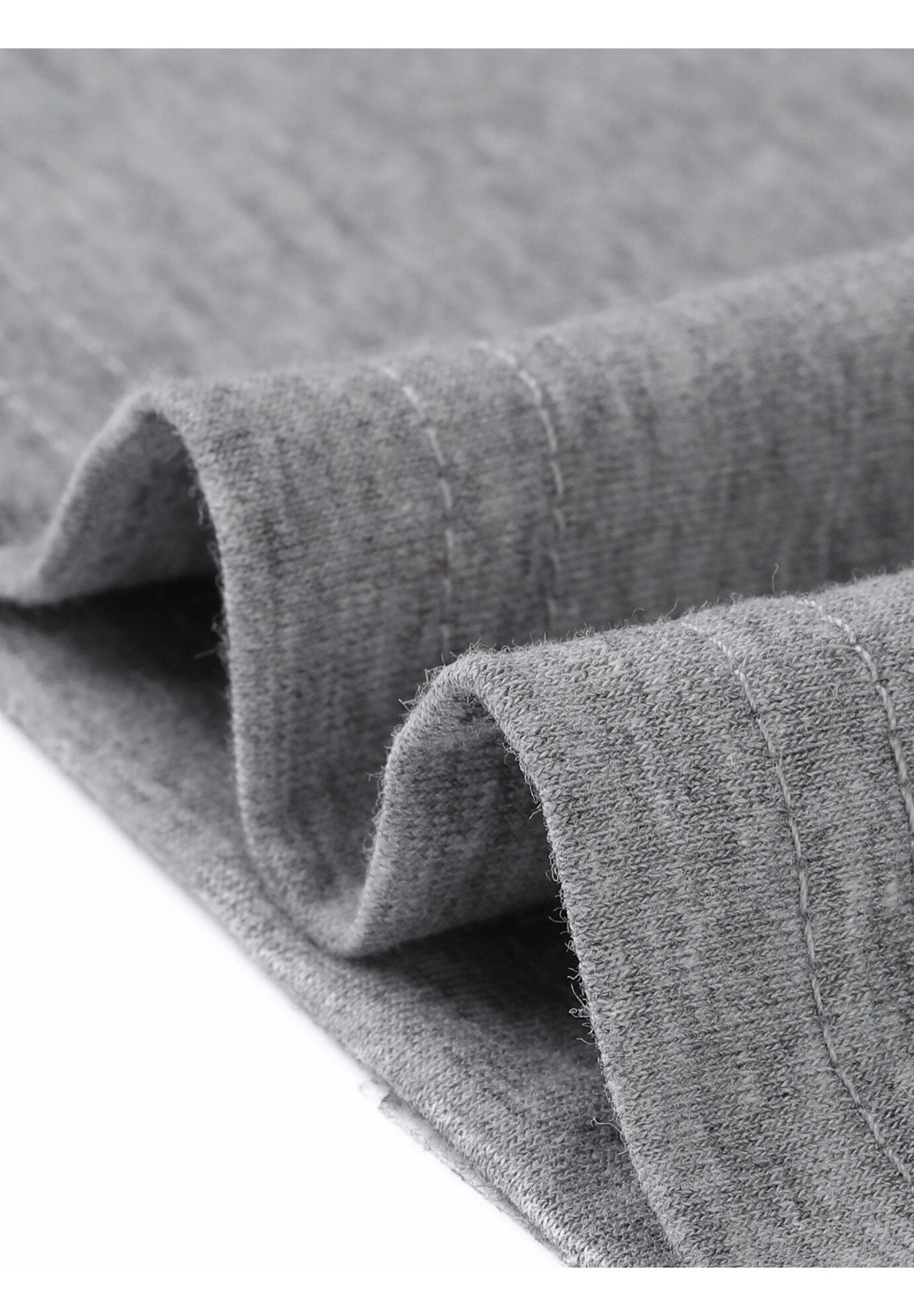 Lace Panel Hollow Short Sleeve Summer Blouse, Grey / Light Grey, alternate image number 1