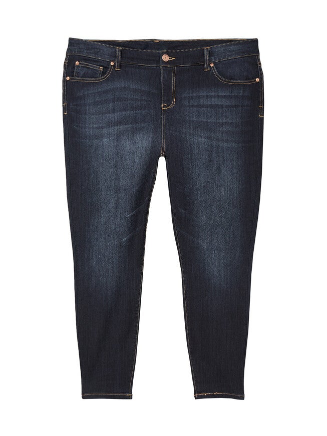 Leroy Skinny Ankle Jean, Dark Wash / Dark Wash, alternate image number 1