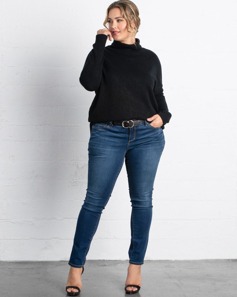 Paris Turtleneck Tunic Sweater, , alternate image number 8