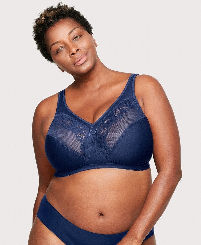 MagicLift Minimizer Bra, Blue / Navy, alternate image number 2