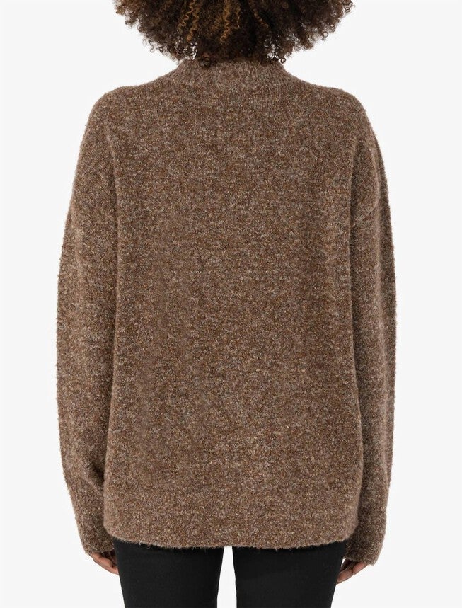 ADDIE CARDIGAN IN BROWN, , alternate image number null