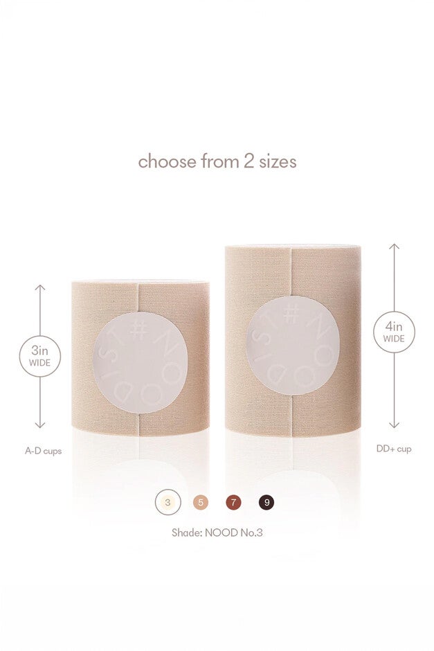 Shape Tape 4 inches Wide Breast Tape, No 3 Buff / Beige, alternate image number 2