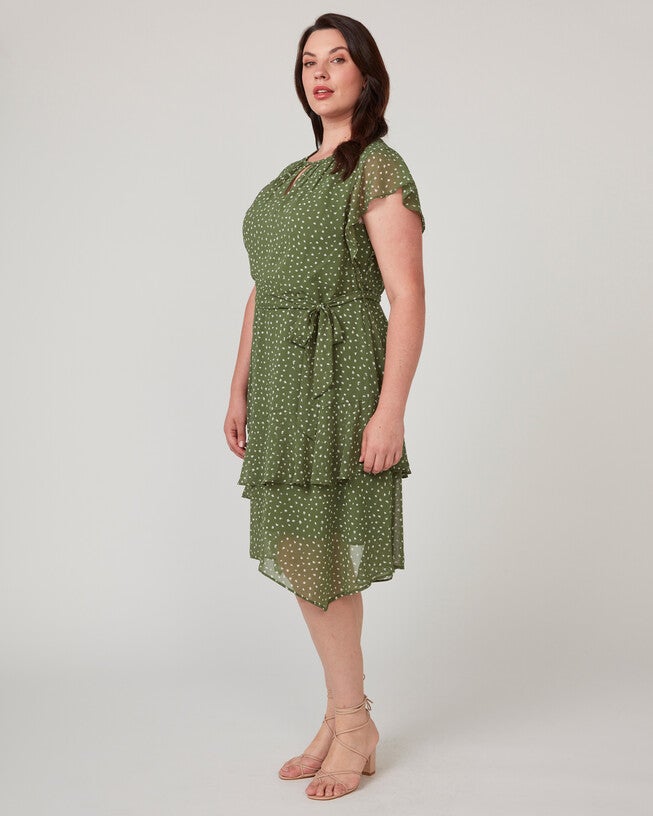 Night Pebble Dress, SageMilk / Sage Green, alternate image number null