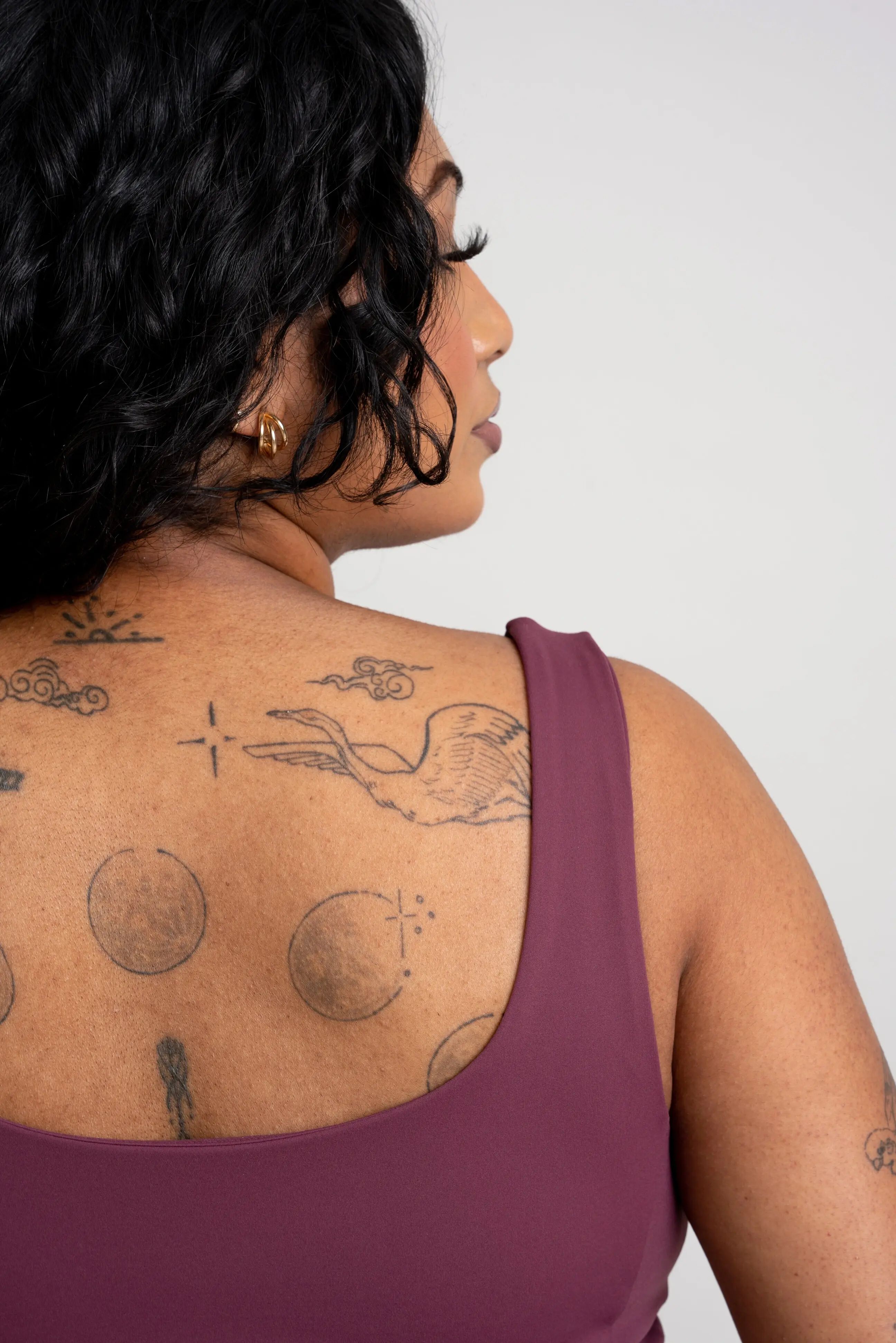 adventure performance tank, plum / Mauve, alternate image number 3