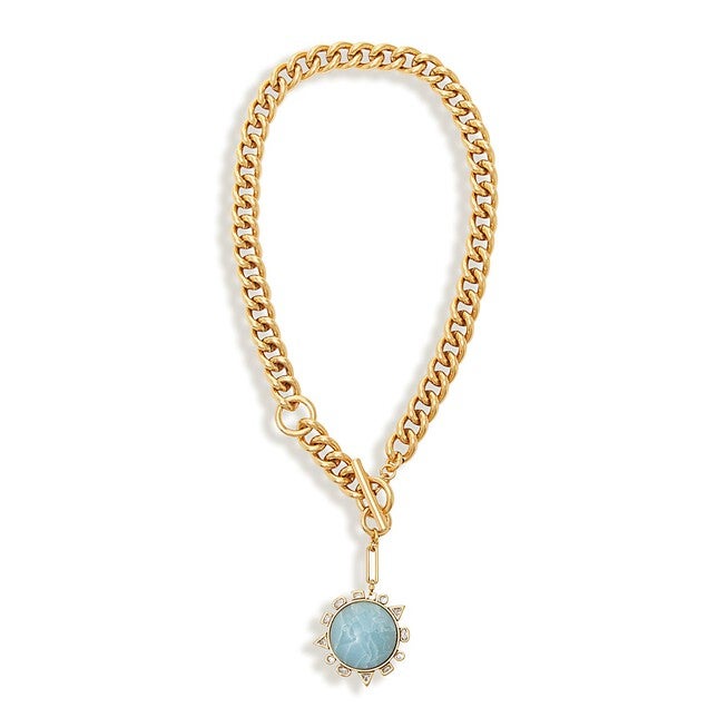 Odyssey Necklace Baby Blue, Baby Blue / Light Blue, hi-res image number 0