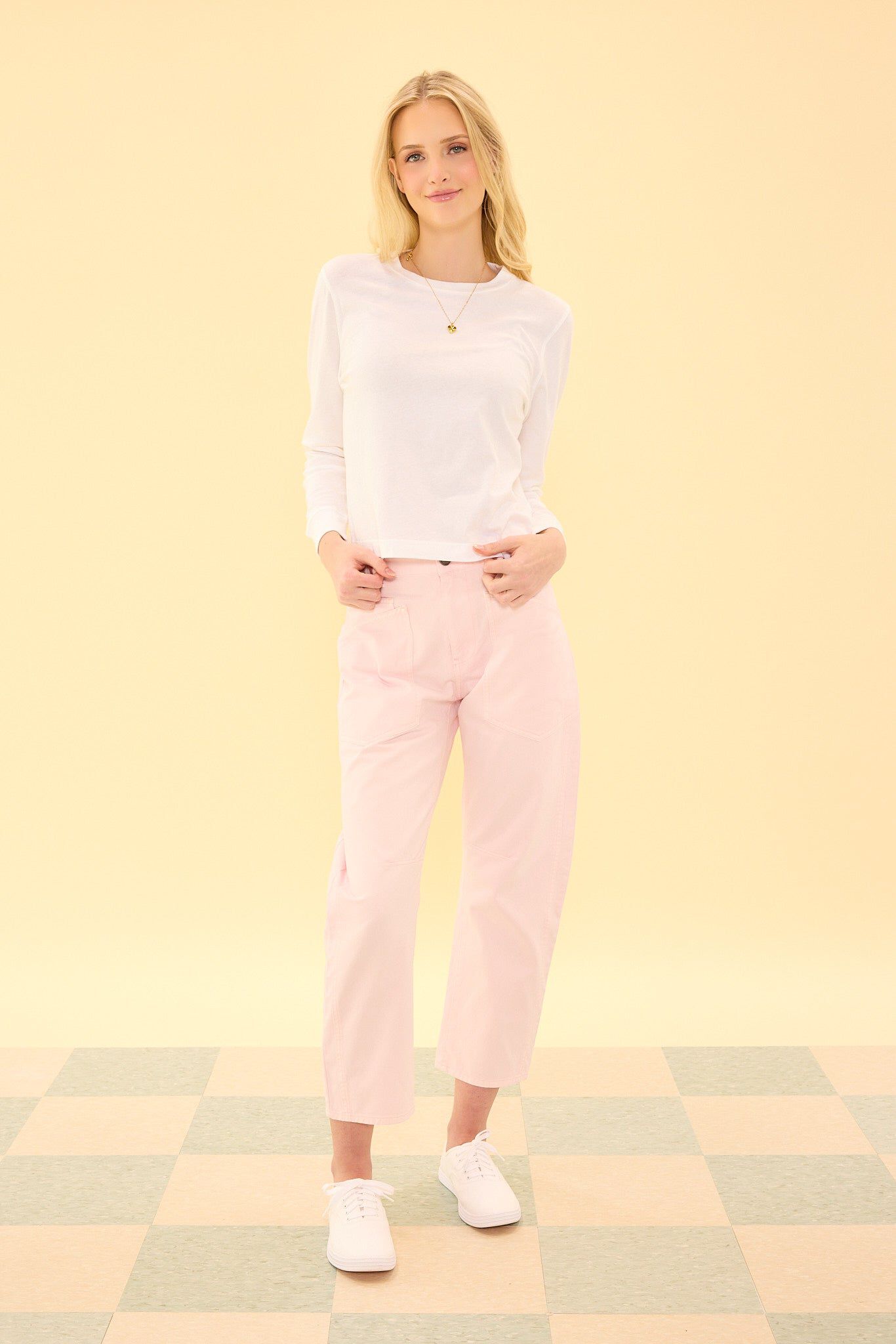 Amanda Pants, Light Pink / Pink, alternate image number 4