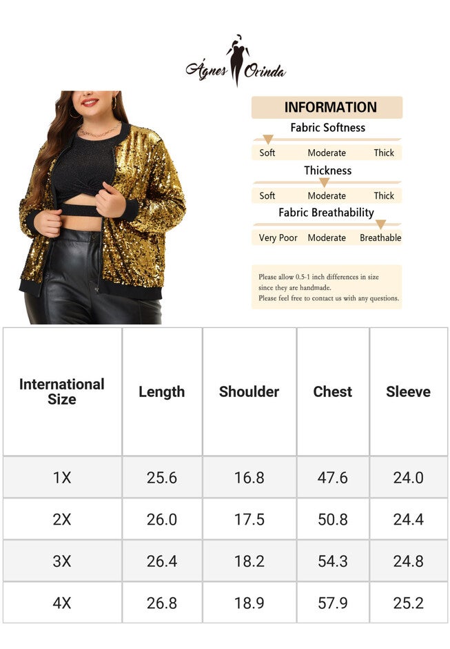 METALLIC SEQUIN SPARKLE ZIP BOMBER JACKET, Gold / Gold, alternate image number 4