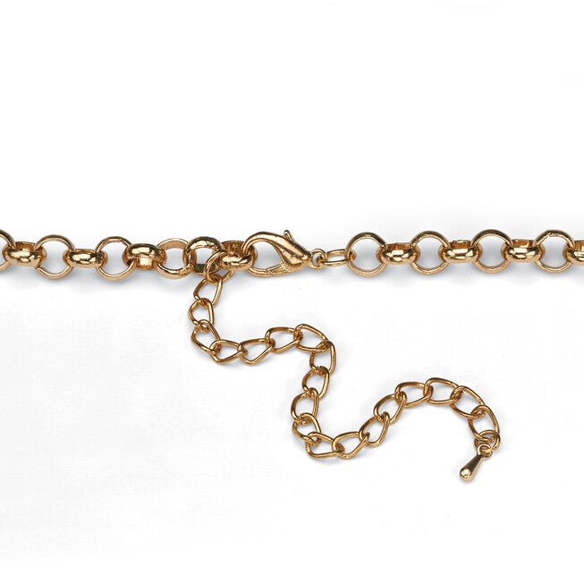 2 Piece Sea Life Jewelry Set in Yellow Gold Tone, TurquoiseAqua / Turquoise, alternate image number 1