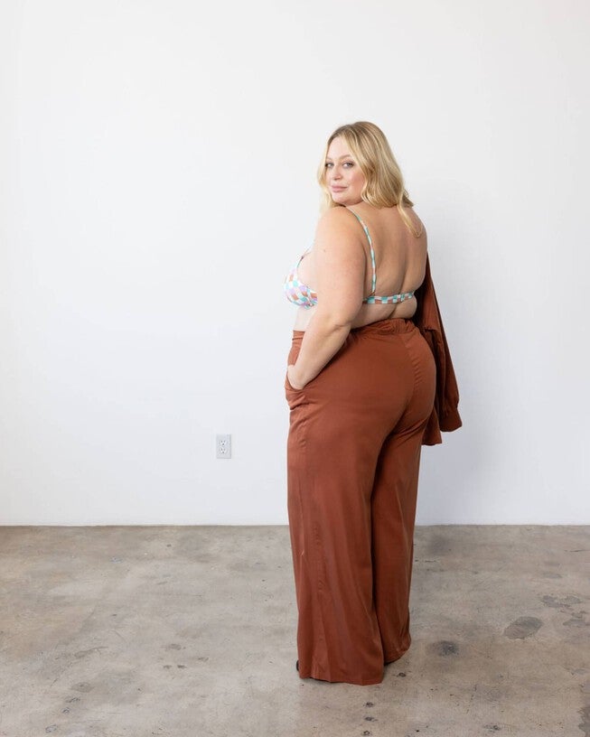 Adele Wide Leg Pant, , alternate image number null