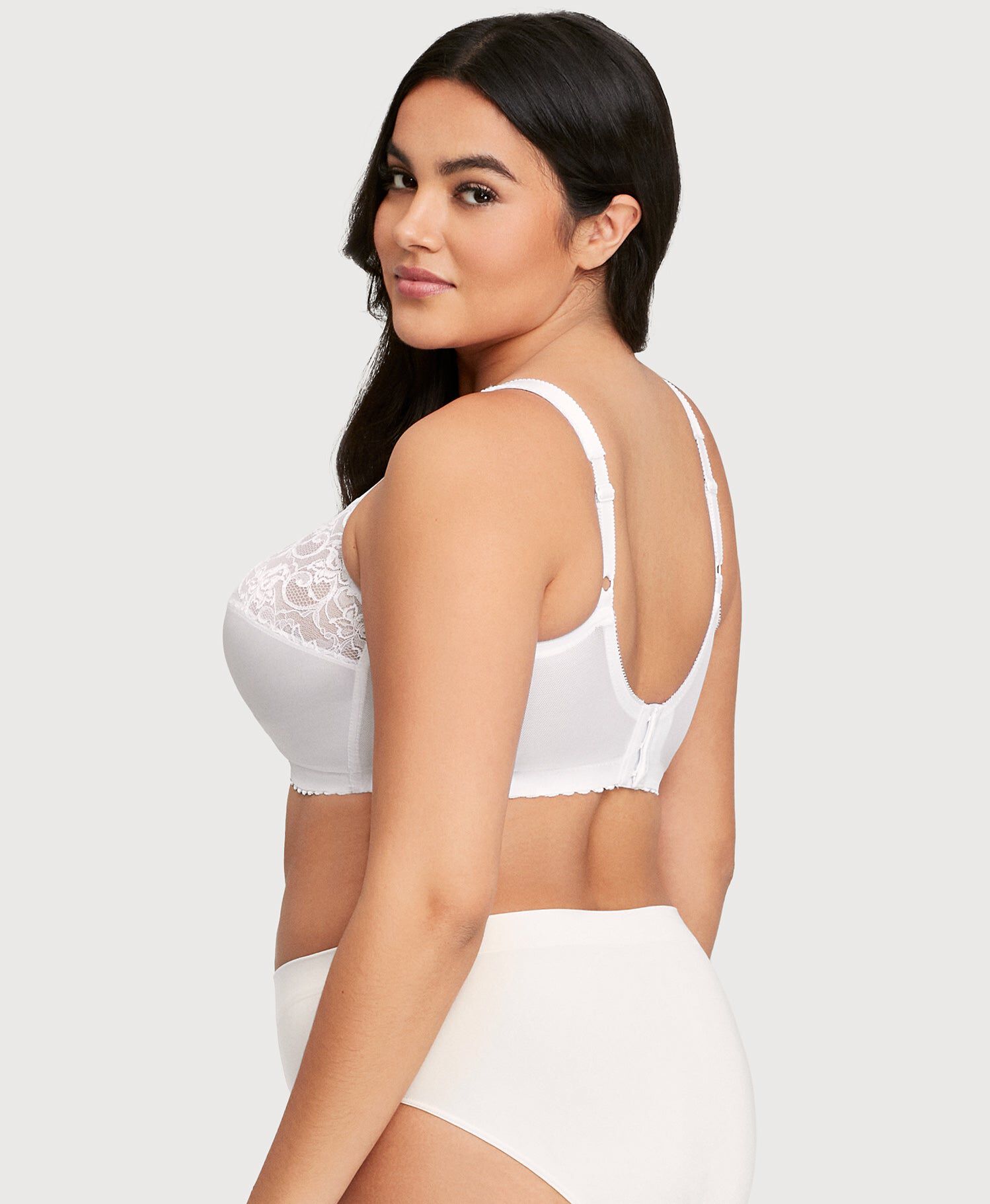 MagicLift Original Support Bra, White / White, alternate image number 1