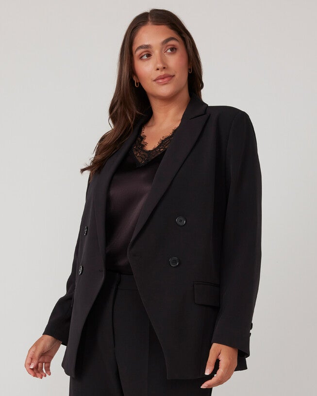 Sophie Jacket, Black / Black, alternate image number 2