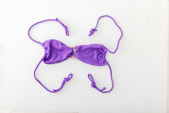 Amethyst Allium Bandeau Top, Amethyst / Purple, hi-res image number null