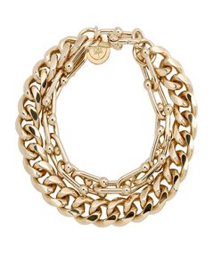 Violet Bracelet 6.5" Gold