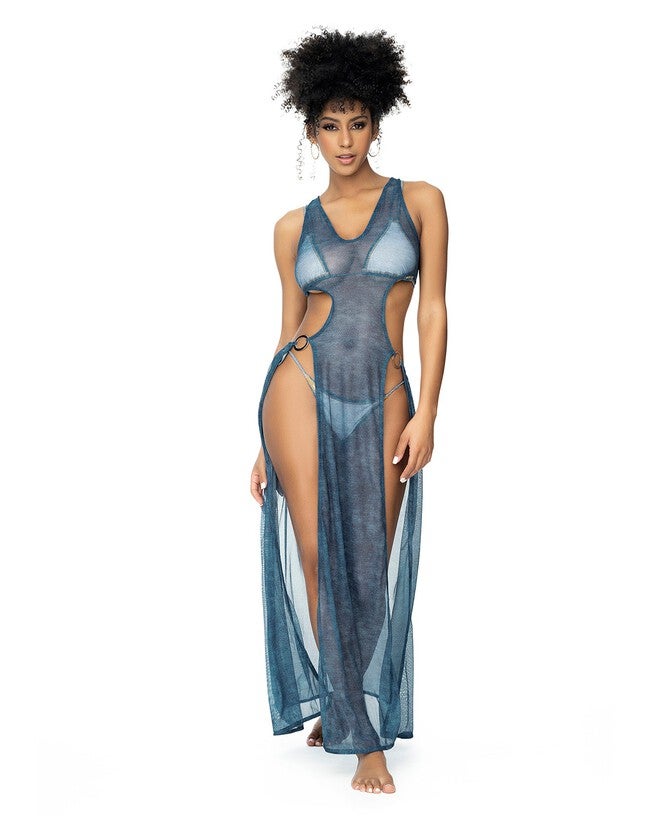 Mapale 47014 Beach Dress & Cover Up, Blue Chambray / Chambray Denim Medium, hi-res image number null