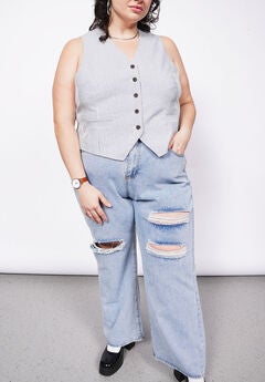 The Empower Seersucker Vest