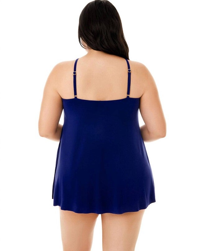 PARKER UNDERWIRE SWIMDRESS, Blue / Azure Blue, alternate image number null