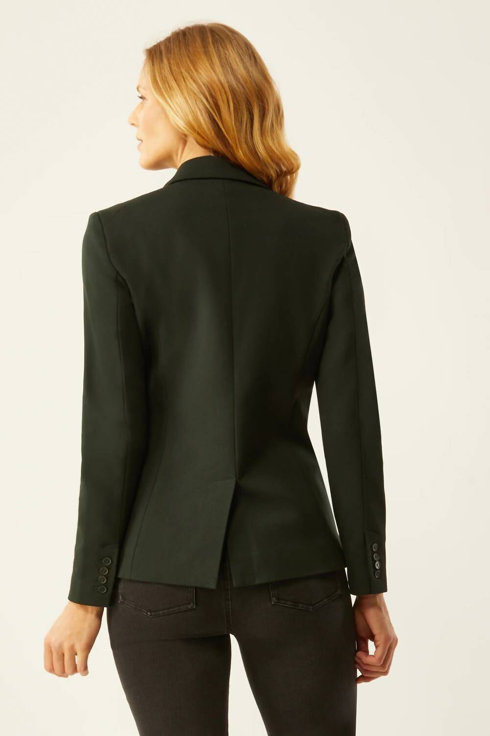 SHAPED BLAZER IN FOREST, , alternate image number 5