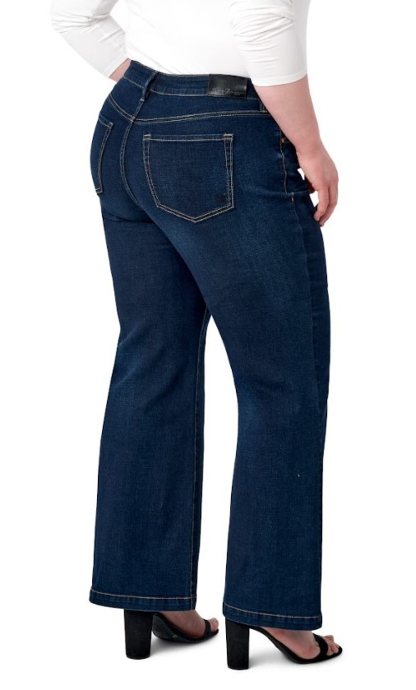 Bella Wide Leg, Quebec / Dark Wash, alternate image number 2