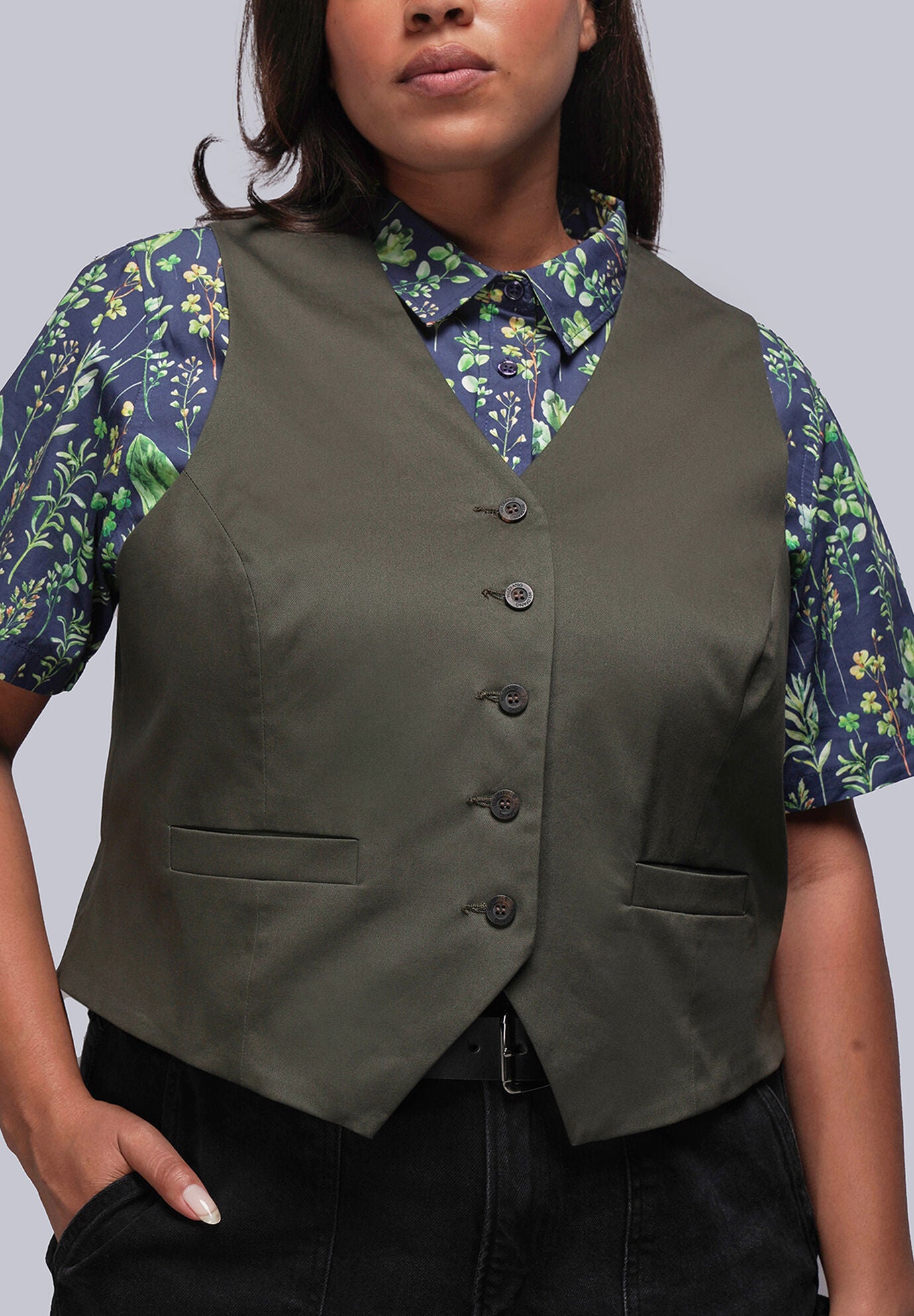 The Essential Vest, SPRUCE / Forest Green, hi-res image number 0