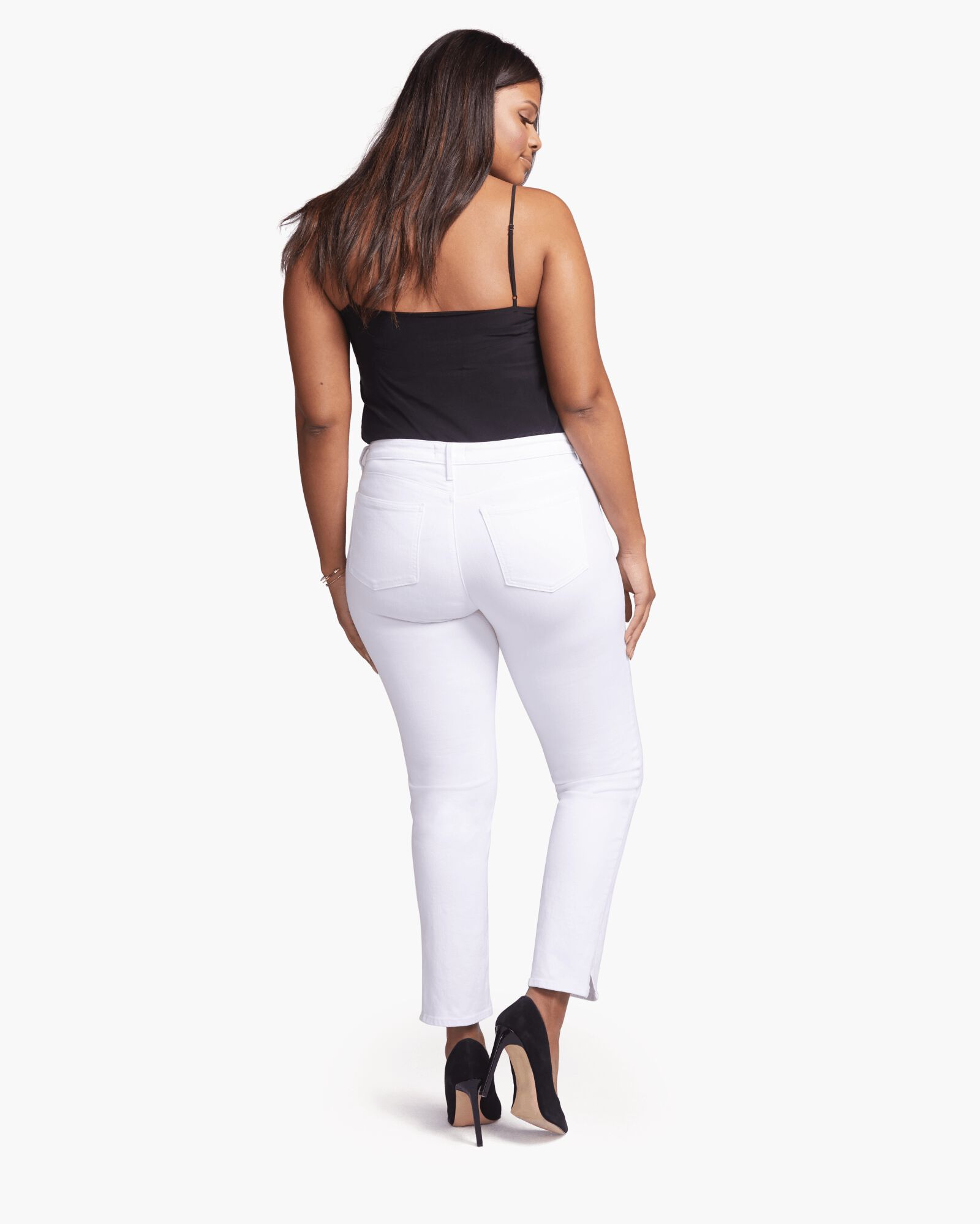 Slim Straight Ankle Jeans, , alternate image number 5