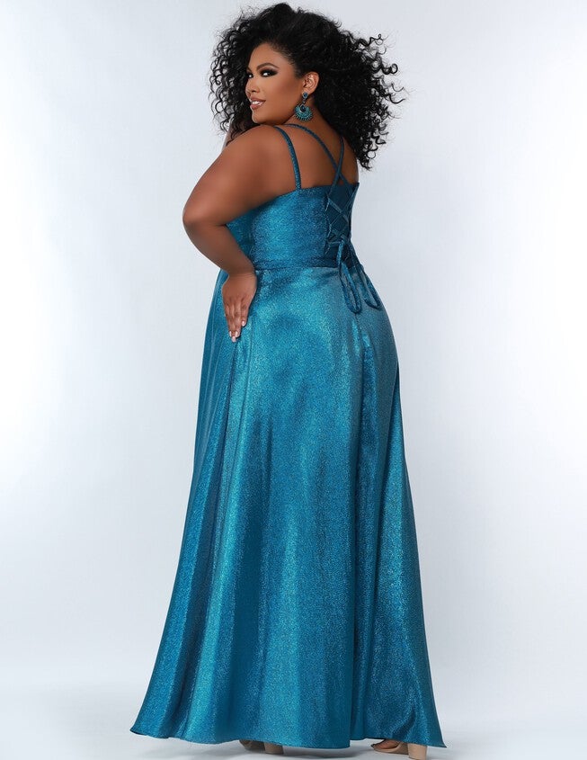 CHANGE MY MIND FORMAL DRESS, Electric Blue / Azure Blue, alternate image number null