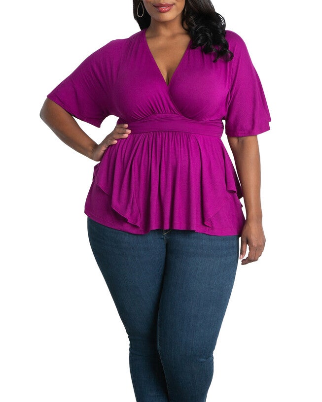 Promenade Top, ORCHID / Deep Fuchsia, hi-res image number 0