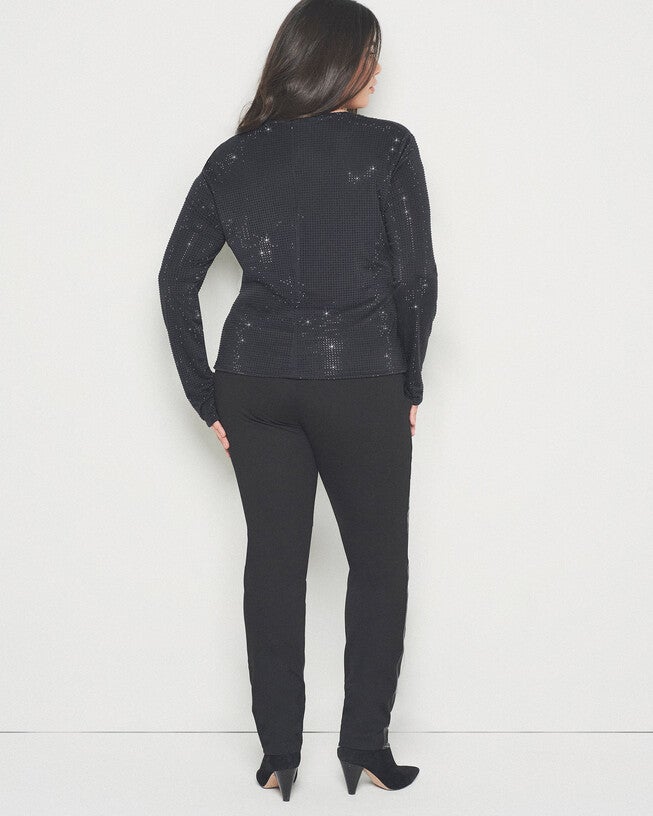 Majesty LS Top, Black / Black, alternate image number 4