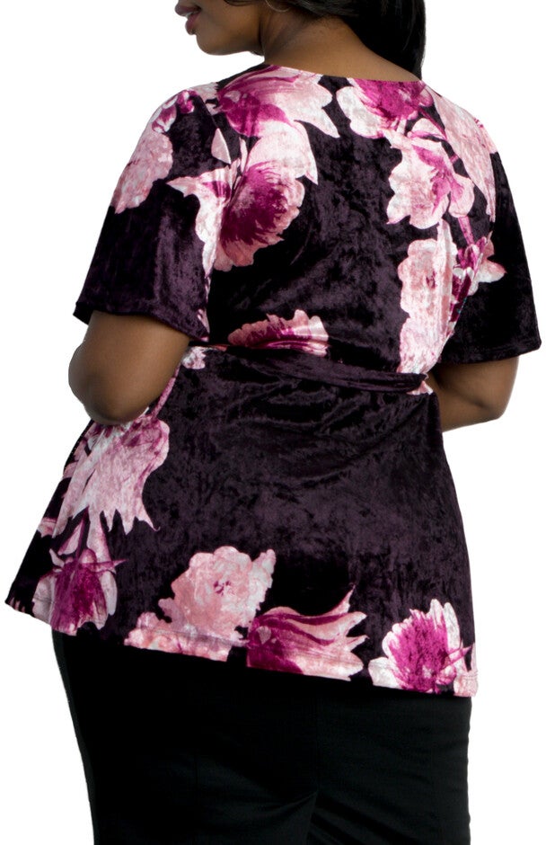 Velvet Vixen Wrap Top, , alternate image number 7