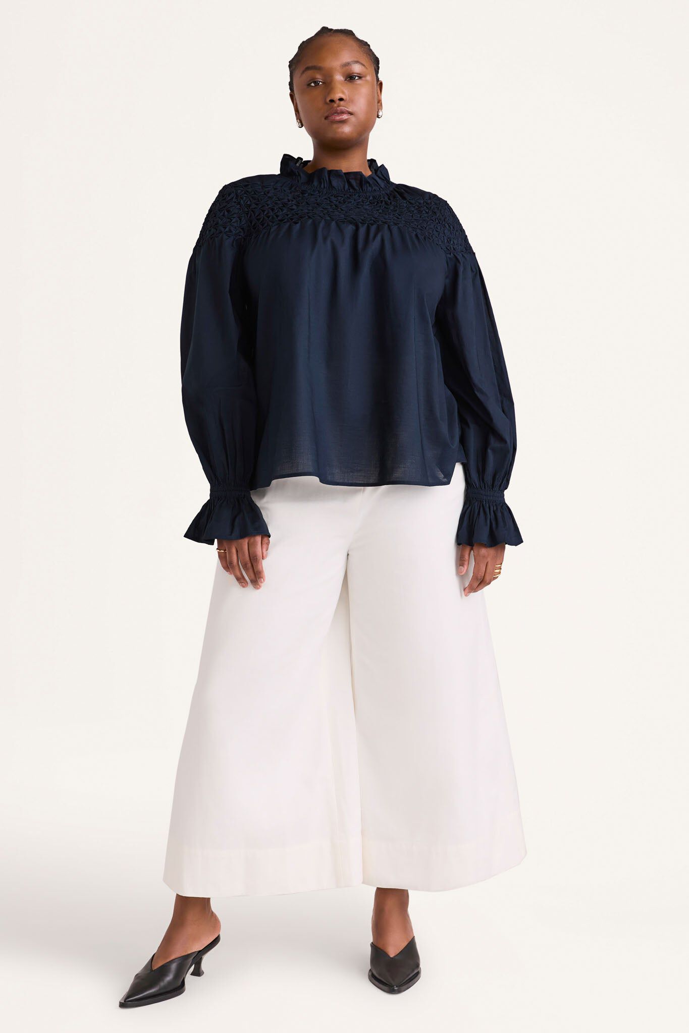 Majorelle Top, Navy / Navy, alternate image number 2