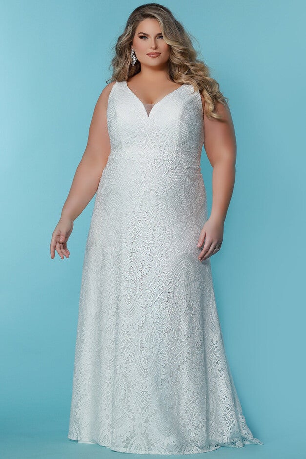 Ava Grace Wedding Dress, Ivory / Ivory, hi-res image number 0