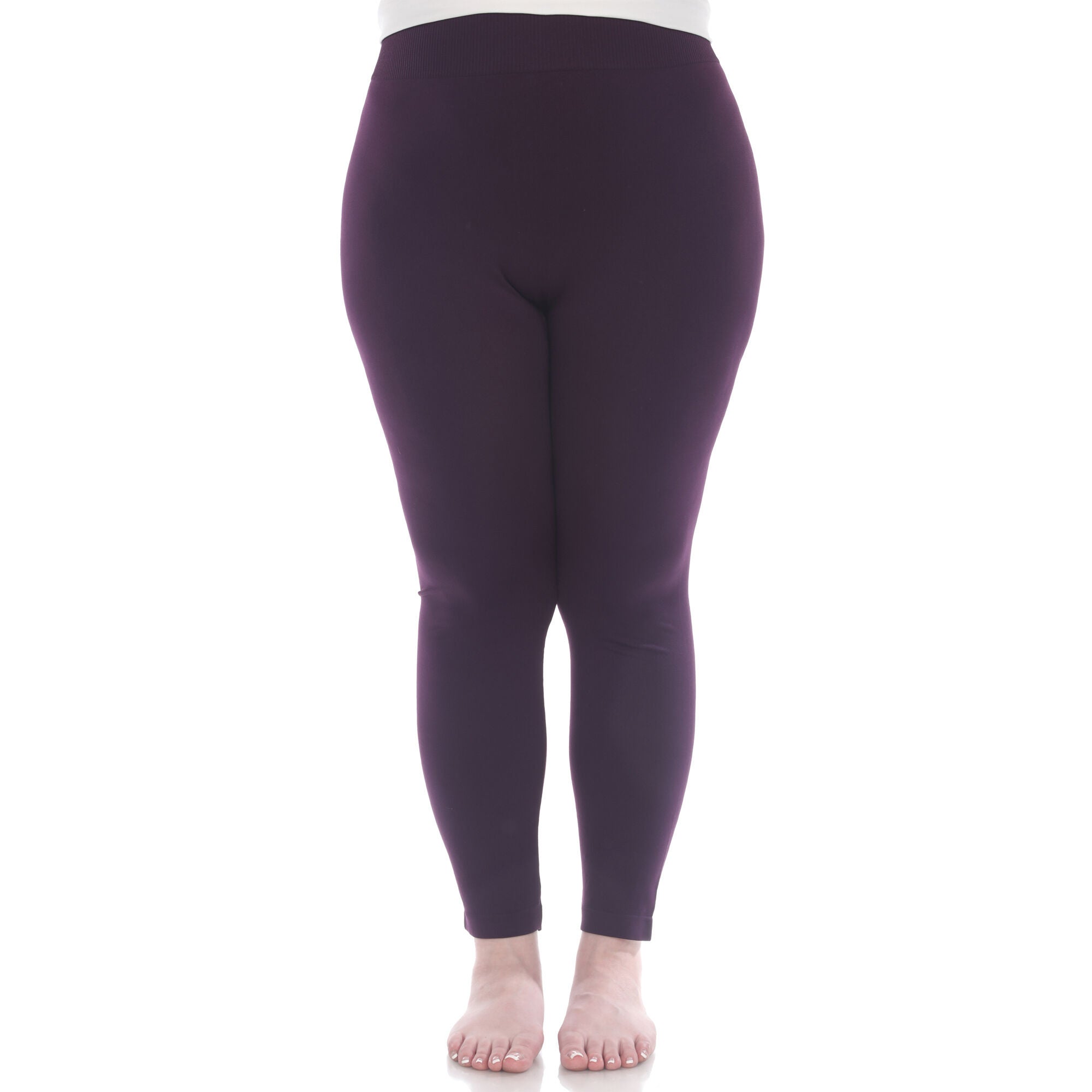 Super-Stretch Solid Leggings, Purple / Purple, hi-res image number 0