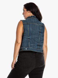 Brenda Denim Vest, , alternate image number 7