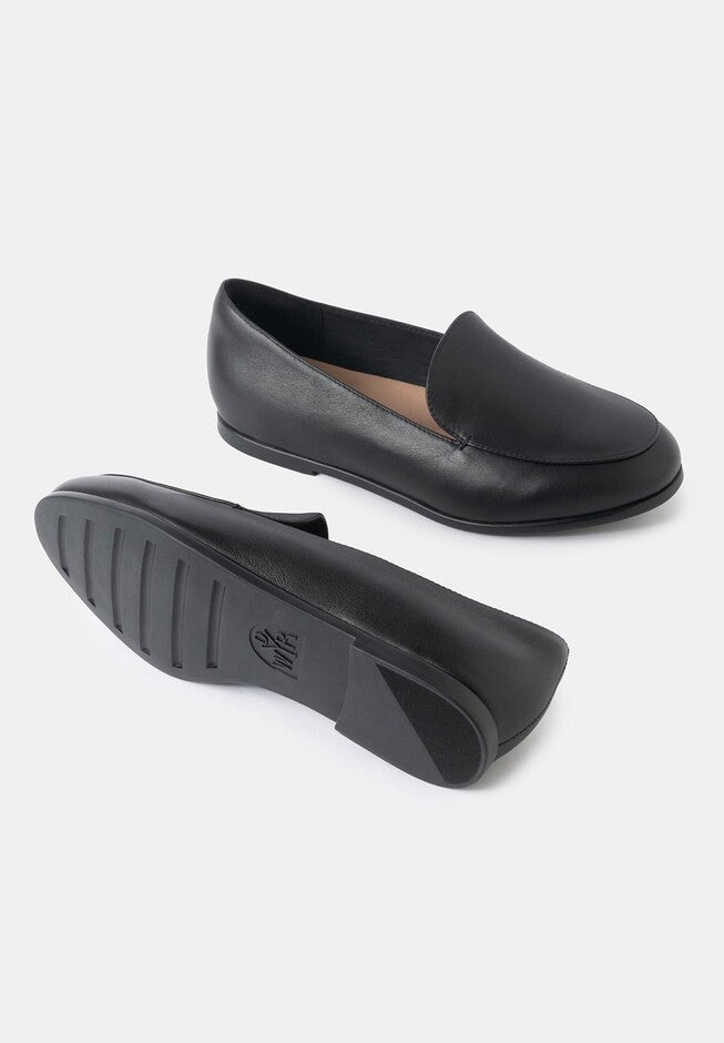 Blake Flat Loafers, Black / Black, alternate image number 3