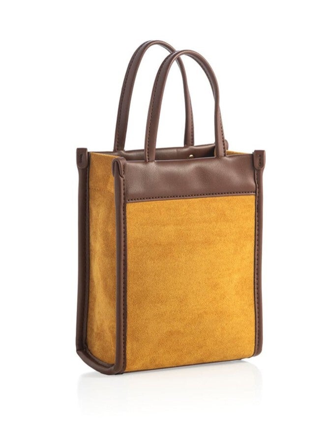 Nieves Mini Tote Cross-Body, Yellow / Yellow, hi-res image number null