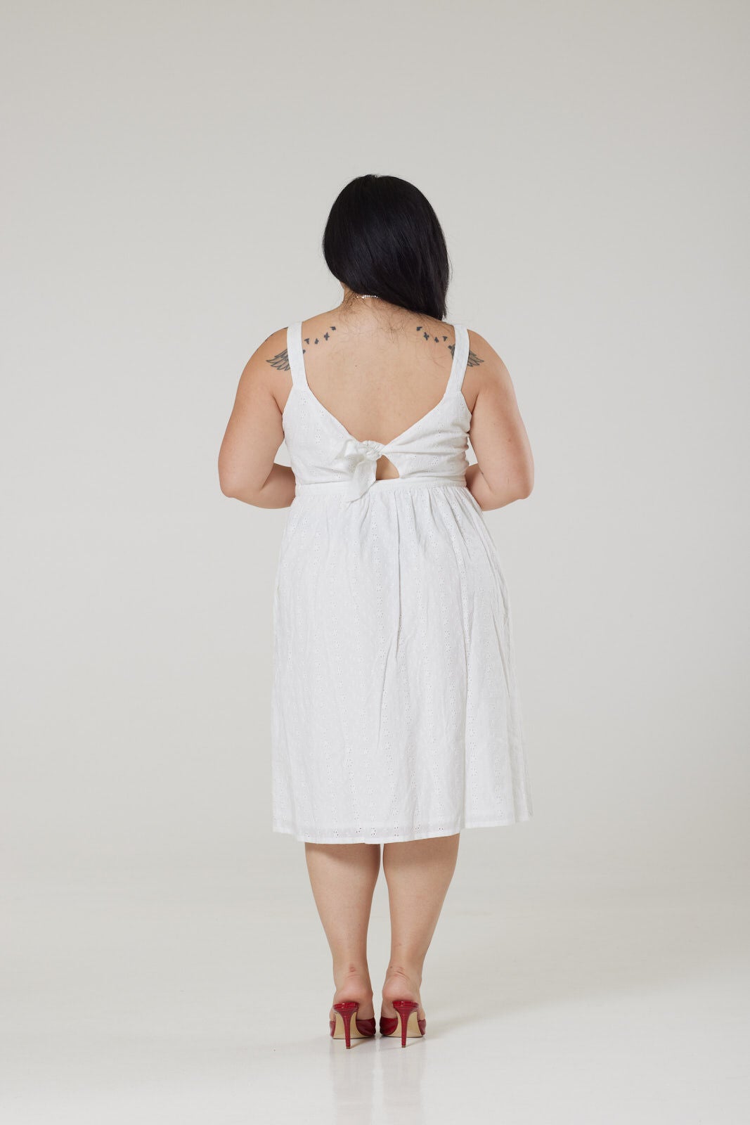 Remmy White Dress, , alternate image number 4