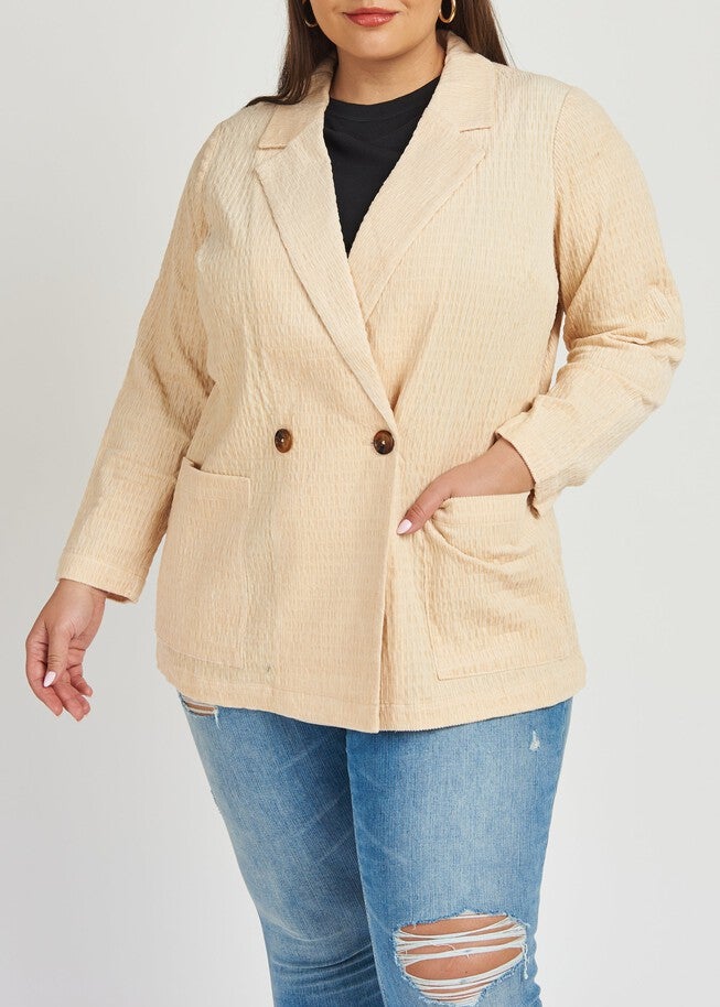 Darby Cotton Corduroy Jacket, BUFF / Cream, alternate image number null
