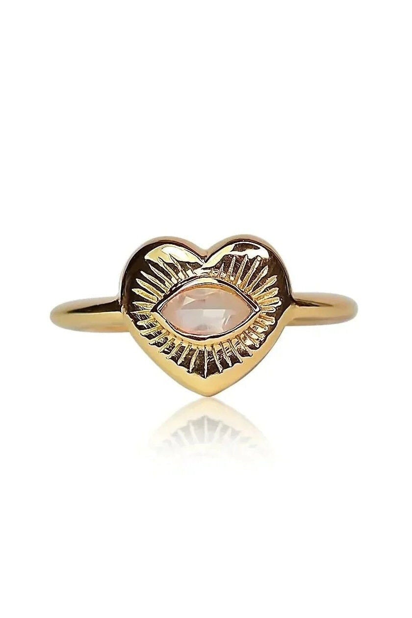 The Self Love Club Ring | Gold, Gold / Gold, hi-res image number 0