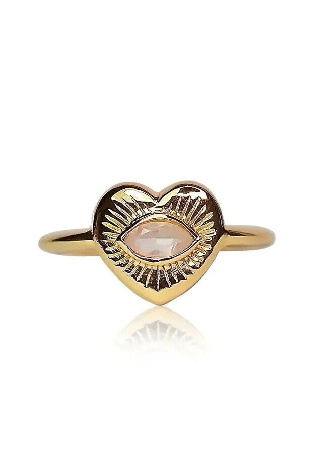 The Self Love Club Ring | Gold, Gold / Gold, hi-res image number 0